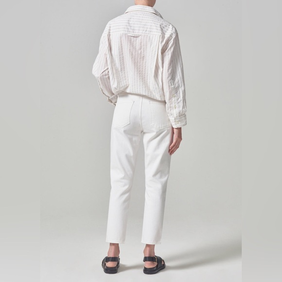 Citizen Of Humanity Charlotte High Rise Crop Size 26 - Picture 5 of 7